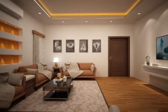 design modular kitchen and room interiors