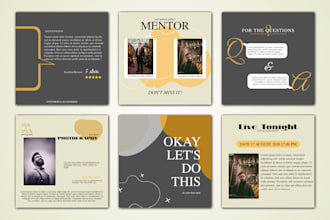 design high quality editable social media post using canva