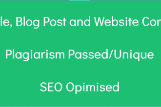 write SEO friendly content for your website