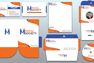 design business card and stationery items