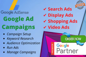 setup and manage google ad campaigns