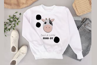 create custom graphic t shirt for kids and baby in 24 hours