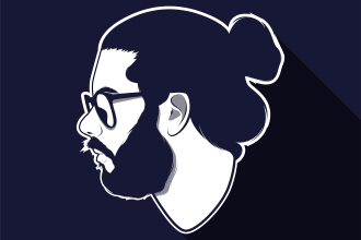 make your photo to minimalist avatar socmed profile picture