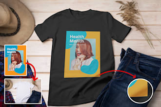 create high quality tshirt mockup from your pictures