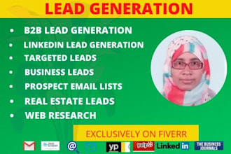 do b2b targeted lead generation and email lists prospecting
