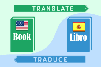 translate your ebook, website, blog, book english to spanish
