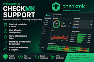 configure and tshoot checkmk monitoring and observability system