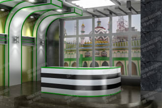 3d virtual set staging design studio