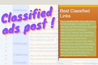 do manually post your ads top classified site in USA