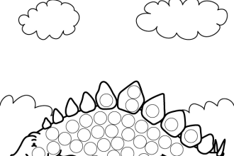 create coloring book and activities for children