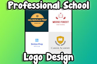 design a school college university logo