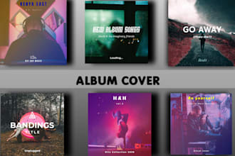 professionally design your ablum cover art or music artwork