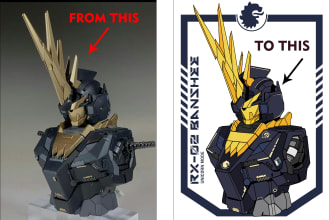 trace your gundam to vector
