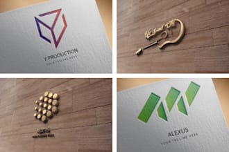 design a minimalist, retro, and modern business logo