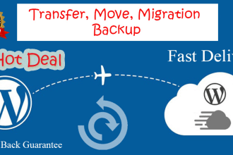backup, cloning, transfer and migrate wordpress in 7 hours