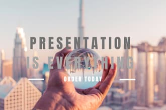 make a modern presentation