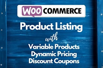 upload products to your woocommerce store