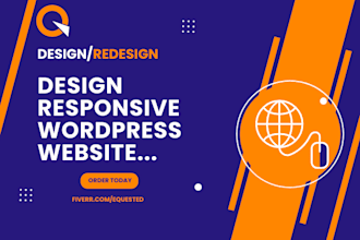 design premium wordpress website