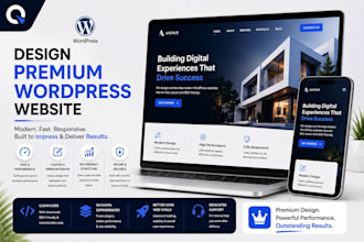 design premium wordpress website