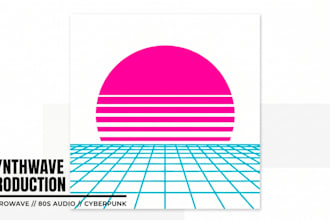 ghost produce synthwave, retrowave or cyberpunk music