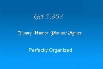 give you 5,803 Funny Memes Photos Perfectly Organized