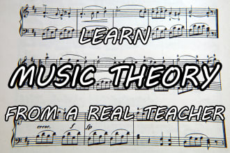 teach music theory for your own level