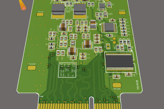 design schematics, pcb layouts and 3d model of the layout