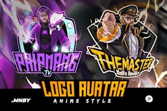 create your logo avatar in animestyle