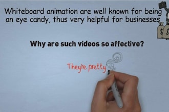 create a whiteboard animation for your business or product