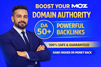 increase domain authority moz authority da 50