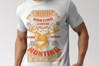 create marvelous custom typography t shirt design for band or clothing