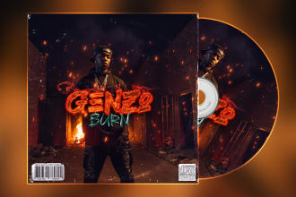 create a nice cd, album cover