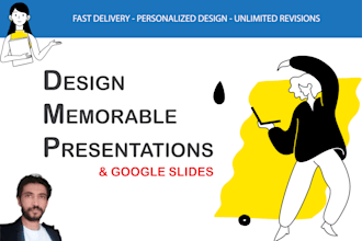 design powerpoint, canva, and google slides