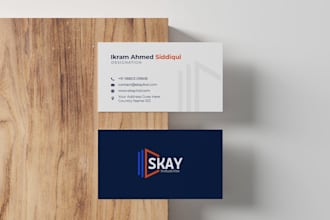 minimal and elegant business cards