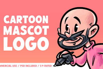 create a proffessional mascot logo or brand character