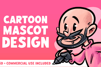 create a proffessional mascot logo or brand character