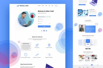 build landing page figma design with UX UI techniques