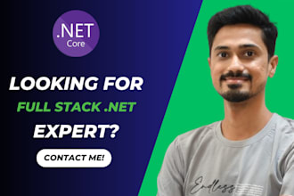provide asp net core support for full stack web application