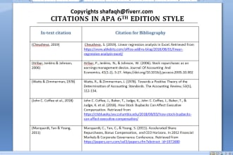 create your reference list with citation
