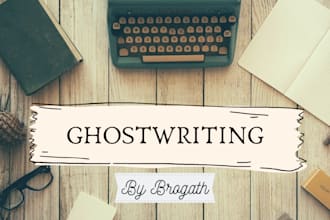 be your fiction ghostwriter