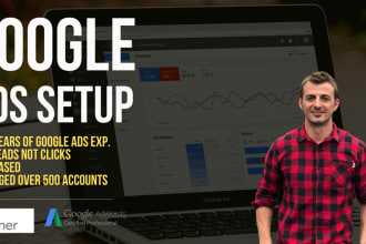 professionally set up google ads PPC campaigns