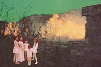 create vintage and surreal album cover artwork for you