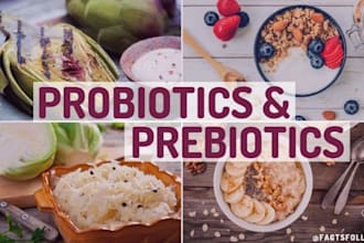 write an article on prebiotic and probiotic