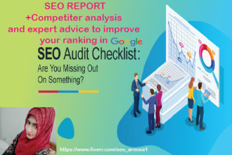 create a SEO audit report and action plan and implement it