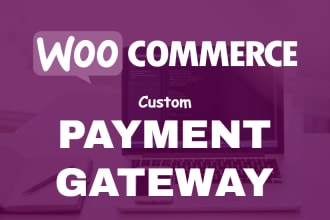 integrate payment gateway for woocommerce