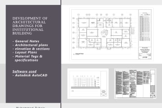 draw, detailed floor plans, elevation, section and structure drawings
