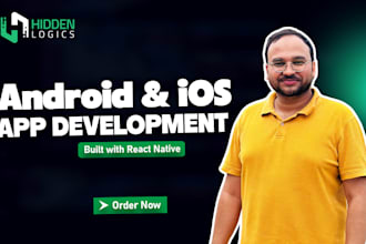 develop android and IOS app in react native