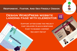 be your elementor expert for wordpress by elementor pro