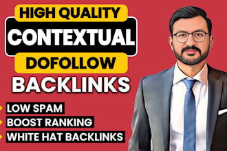 create high authority high da contextual SEO dofollow backlinks