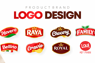 design a professional product brand logo